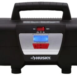 Husky 12-Volt/120-Volt Home And Auto Inflator -Husky Tools Shop husky inflators hd12120 40 1000