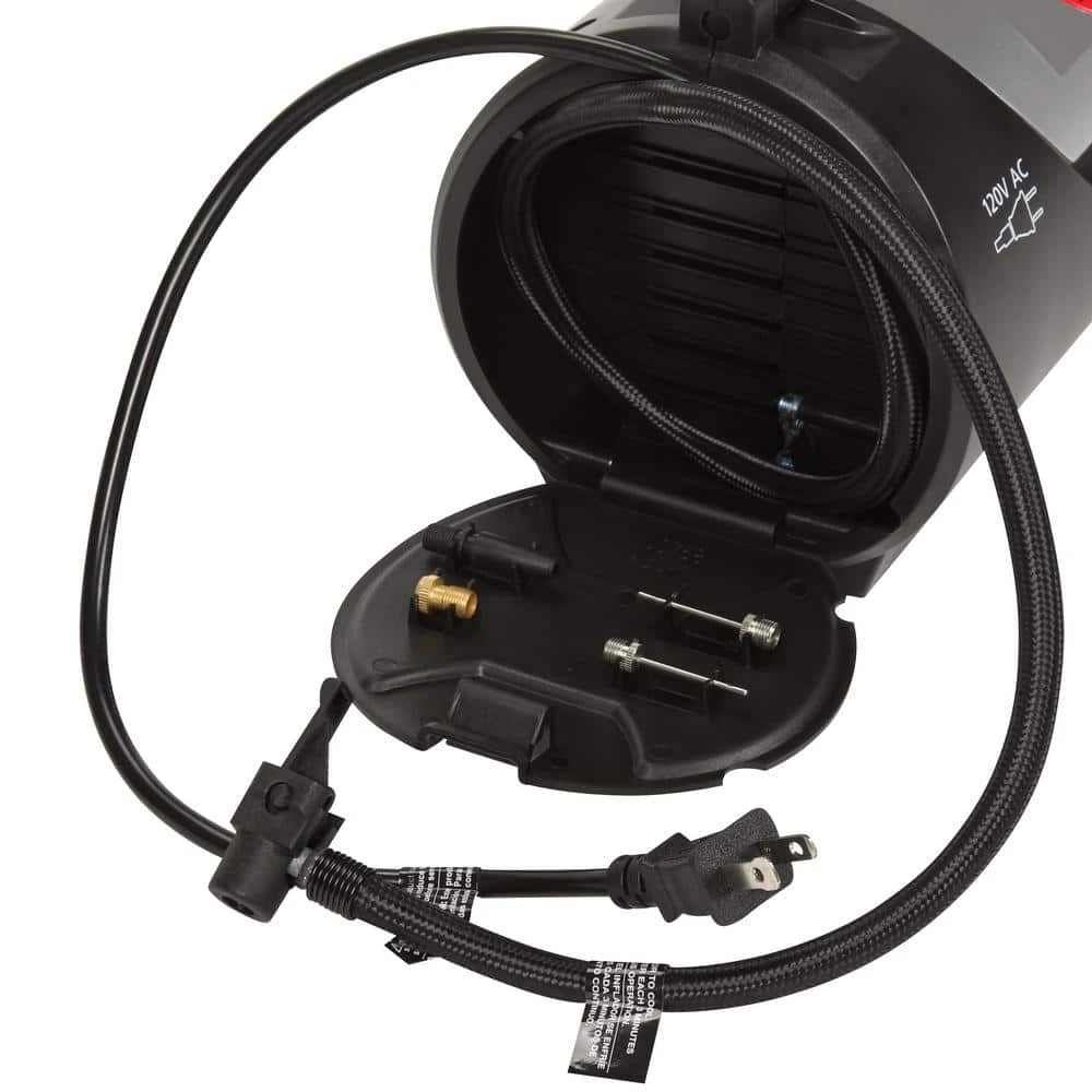 Husky 12/120 Volt Corded Electric Auto And Home Inflator 4 Husky 12/120 Volt Corded Electric Auto And Home Inflator - Image 2