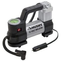 Husky 12-Volt Corded Electric Inflator