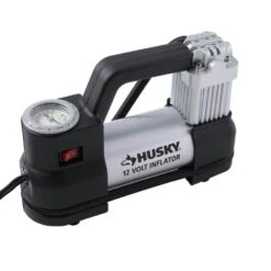 Husky 12-Volt Corded Electric Inflator -Husky Tools Shop husky inflators hd12a a0 1000