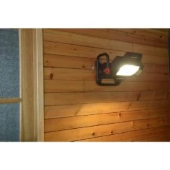 Husky 6,000 Lumen Hybrid LED Work Light With Rechargeable Battery -Husky Tools Shop husky jobsite lighting 7903802012 31 1000