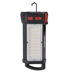 Husky 14,000 Lumen Area Utility Hybrid LED Work Light With Rechargeable Battery -Husky Tools Shop husky jobsite lighting 7904101012 fa 1000