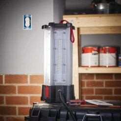 Husky 10,000-Lumen Area Utility LED Work Light -Husky Tools Shop husky jobsite lighting k40190 44 1000