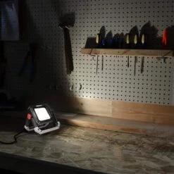 Husky 1000 Lumens LED Portable Work Light 18 Husky 1000 Lumens LED Portable Work Light -Husky Tools Shop husky jobsite lighting lg302c 10w1 44 1000