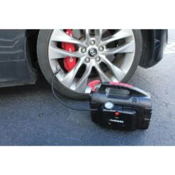 Husky 8-in-1 12-Volt Power Source/Jumpstarter -Husky Tools Shop husky jump starters 7481 4f 1000