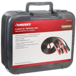 Husky 20 Ft. 4-Gauge UL Booster Cable