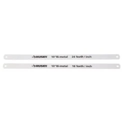 Husky Close Quarters Hacksaw Replacement Blades (24-Pack) -Husky Tools Shop husky knife blades 410 257 0111 40 1000