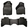 Front & 2nd Seat Floor Liners Fits 02-08 Ram 1500 Quad Cab -Husky Tools Shop husky liners floor mats 98031 64 1000