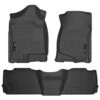 Front & 2nd Seat Floor Liners Fits 07-14 Escalade/Tahoe/Yukon 2 Front & 2nd Seat Floor Liners Fits 07-14 Escalade/Tahoe/Yukon -Husky Tools Shop husky liners floor mats 98251 64 1000