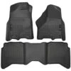 Front & 2nd Seat Floor Liners Fits 09-18 Ram 1500 Crew Cab -Husky Tools Shop husky liners floor mats 99001 64 1000