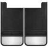 Rubber Rear Mud Flaps - 12IN W/ Weight -Husky Tools Shop husky liners mud flaps 55101 64 1000