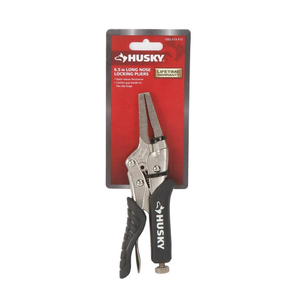 Husky 6.5 In. L Nose Locking Plier 5 Husky 6.5 In. L Nose Locking Plier - Image 3