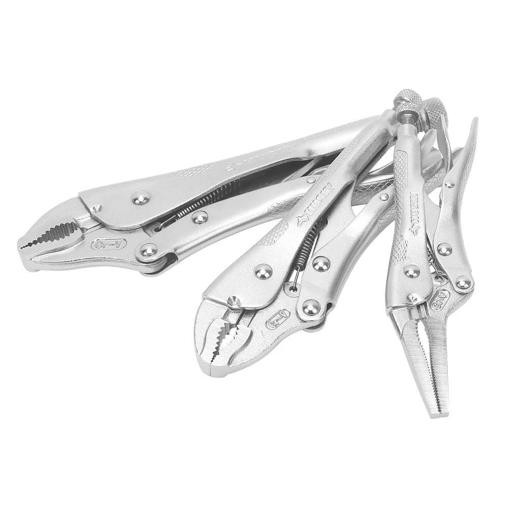 Husky Locking Pliers Set (3-Piece) 4 Husky Locking Pliers Set (3-Piece) - Image 2