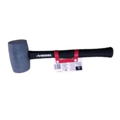 Husky 24 Oz. Gray Rubber Mallet With 14 In. Fiberglass Handle -Husky Tools Shop husky mallets rmg 24f husky 66 1000
