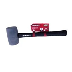 Husky 24 Oz. Gray Rubber Mallet With 14 In. Fiberglass Handle -Husky Tools Shop husky mallets rmg 24f husky c3 1000