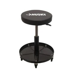Husky Pneumatic Adjustable Creeper Seat With 15 In. Tool Storage Tray -Husky Tools Shop husky mechanics creepers hpl4803 dip 40 1000