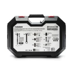 Husky 1/4 In., 3/8 In. And 1/2 In. Drive 100-Position Universal SAE And Metric Mechanics Tool Set (105-Piece) -Husky Tools Shop husky mechanics tool sets h100105mtsn 44 1000
