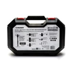 Husky 3/8 In. Drive 100-Position Universal SAE And Metric Mechanics Tool Set (60-Piece) -Husky Tools Shop husky mechanics tool sets h10060mtsrm 44 1000