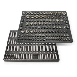 Husky 1/4 In., 3/8 In. And 1/2 In. Mechanics Tool Set With EVA Storage Trays (222-Piece) -Husky Tools Shop husky mechanics tool sets h222sdtsevacb 1f 1000