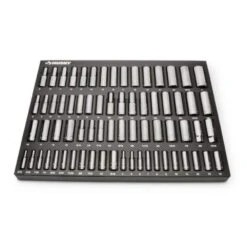 Husky 1/4 In., 3/8 In. And 1/2 In. Mechanics Tool Set With EVA Storage Trays (222-Piece) -Husky Tools Shop husky mechanics tool sets h222sdtsevacb fa 1000
