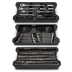 Husky Mechanics Tool Set In Connect Trays (270-Piece)