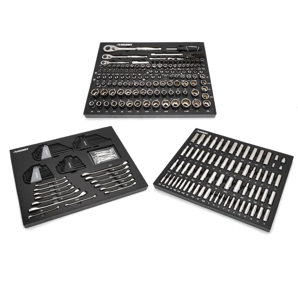 Husky Mechanics Tool Set In EVA Trays (290-Piece) 12 Husky Mechanics Tool Set In EVA Trays (290-Piece) - Image 10