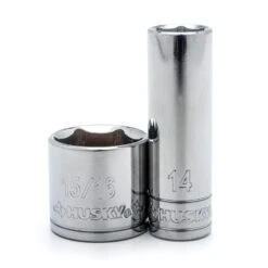 Husky 3/8 In. Drive 6-Point Socket And Bit Sockets (114-Pieces) -Husky Tools Shop husky mechanics tool sets h38skt114bas 1f 1000