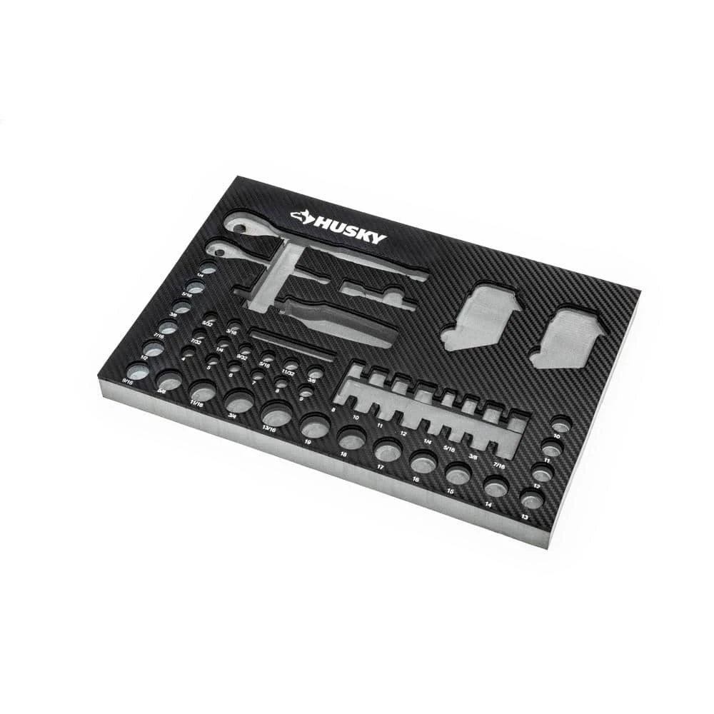 Husky 1/4 In. And 3/8 In. 72-Tooth Ratchet Mechanics Tool Set In EVA (70-Piece) 13 Husky 1/4 In. And 3/8 In. 72-Tooth Ratchet Mechanics Tool Set In EVA (70-Piece) - Image 11
