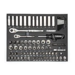 Husky Mechanics Tool Set In EVA Foam (94-Piece)