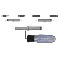 Husky 15-in-1 Screwdriver/Nut Driver -Husky Tools Shop husky multi bit screwdrivers 132360019 4f 1000