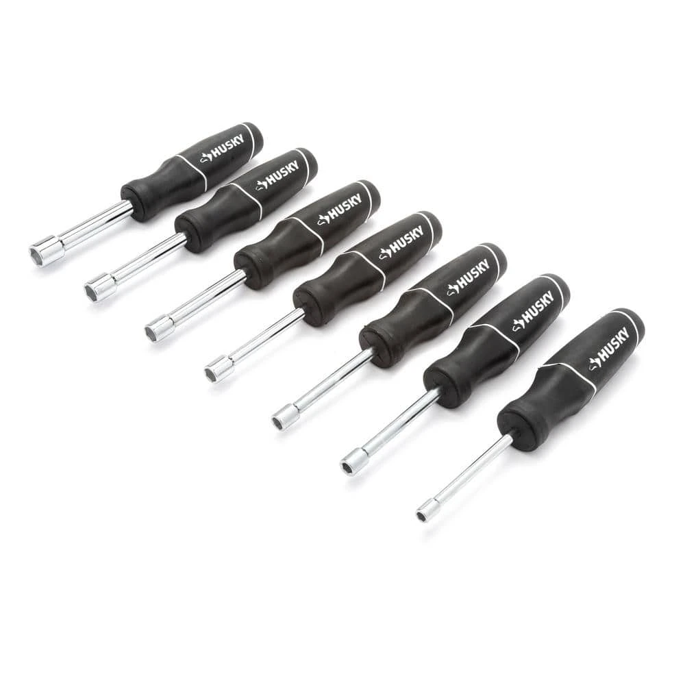 Husky Metric Cushion Grip Nut Driver Set (7-Piece) 3 Husky Metric Cushion Grip Nut Driver Set (7-Piece)