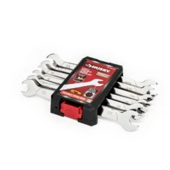 Husky Thin Head Access Wrench Set (6-Piece) -Husky Tools Shop husky open end wrenches h6pctws 4f 1000