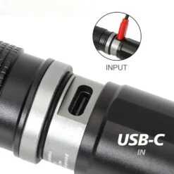 Husky 500-Lumens Dual Power Focusing Aluminum Flashlight -Husky Tools Shop husky pen lights 91309 c3 1000