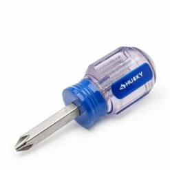 Husky #1 X 1-1/2 In. Square Shaft Stubby Phillips Screwdriver -Husky Tools Shop husky phillips head screwdrivers h1x112sphsd 1d 1000