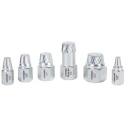 Husky Pipe Nipple Extractor Set (6-Piece) 12 Husky Pipe Nipple Extractor Set (6-Piece) -Husky Tools Shop husky pipe and drain extractors 410 391 0111 a0 1000