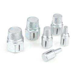 Husky 6 Piece Pipe Nipple Extractor Set -Husky Tools Shop husky pipe and drain extractors 80 533 111 4f 1000
