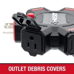 Husky 5-Outlet Extension Cord Adapter 15 Husky 5-Outlet Extension Cord Adapter -Husky Tools Shop husky plug adapters ylct 72 76 1000