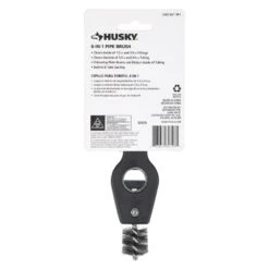 Husky 6-in-1 Inner-Outer Fitting Brush For 1/3 In. To 3/4 In Tubing -Husky Tools Shop husky plumbing brushes 80 726 111 31 1000