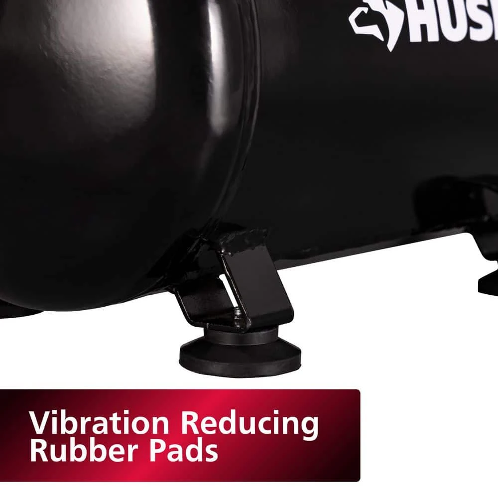 Husky 3 Gal. 120 PSI Portable Electric Oil-Free Light Duty Hotdog Air Compressor With Fold Down Handle And 1-Quick Coupler 12 Husky 3 Gal. 120 PSI Portable Electric Oil-Free Light Duty Hotdog Air Compressor With Fold Down Handle And 1-Quick Coupler - Image 10