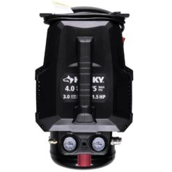 Husky 4 Gal. 175 PSI Electric Oil-Free High Performance Air Compressor With 25 Ft. Air Hose And 2-in-1 Brad Nailer/Stapler 21 Husky 4 Gal. 175 PSI Electric Oil-Free High Performance Air Compressor With 25 Ft. Air Hose And 2-in-1 Brad Nailer/Stapler -Husky Tools Shop husky portable air compressors 0200442a 1d 1000