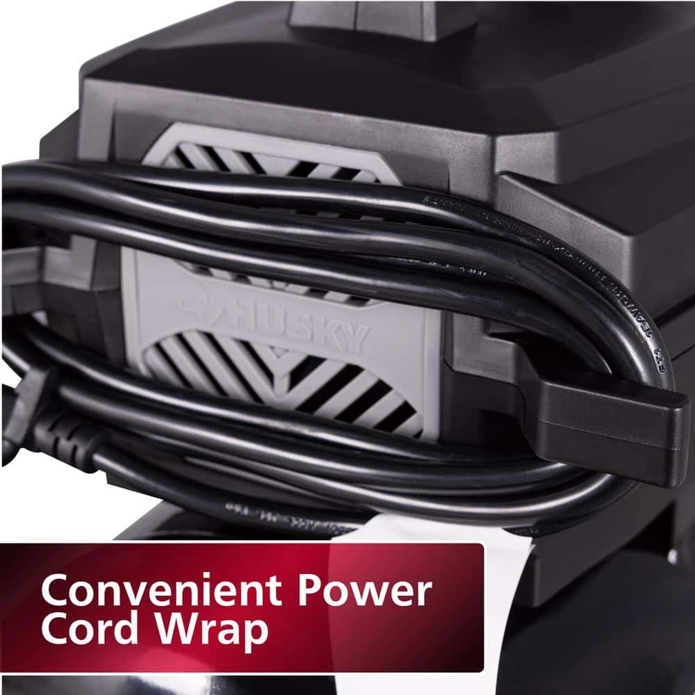 Husky 4 Gal. 175 PSI Electric Oil-Free High Performance Air Compressor With 25 Ft. Air Hose And 2-in-1 Brad Nailer/Stapler 15 Husky 4 Gal. 175 PSI Electric Oil-Free High Performance Air Compressor With 25 Ft. Air Hose And 2-in-1 Brad Nailer/Stapler - Image 13