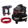Husky HSKY 6 Gal. 150 PSI Portable Electric Pancake Air Compressor W/18GA Brad Nailer And Hose 2 Husky HSKY 6 Gal. 150 PSI Portable Electric Pancake Air Compressor W/18GA Brad Nailer And Hose -Husky Tools Shop husky portable air compressors 02106415a 64 1000