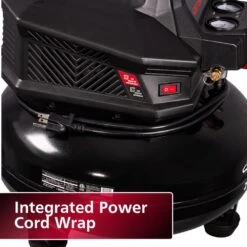 Husky HSKY 6 Gal. 150 PSI Portable Electric Pancake Air Compressor W/18GA Brad Nailer And Hose -Husky Tools Shop husky portable air compressors 02106415a fa 1000 1