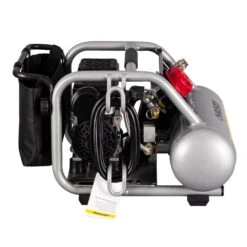 Husky 1 Gal. 135 PSI Portable Electric Oil-Free Quiet Jobsite Air Compressor With Dual Pressure Gauges And 1-Quick Coupler 17 Husky 1 Gal. 135 PSI Portable Electric Oil-Free Quiet Jobsite Air Compressor With Dual Pressure Gauges And 1-Quick Coupler -Husky Tools Shop husky portable air compressors 3300113 40 1000