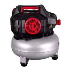 Husky 6 Gal. 150 PSI Portable Electric Oil-Free Quiet Jobsite Pancake Air Compressor With Aluminum Tank And 2-Quick Couplers 18 Husky 6 Gal. 150 PSI Portable Electric Oil-Free Quiet Jobsite Pancake Air Compressor With Aluminum Tank And 2-Quick Couplers -Husky Tools Shop husky portable air compressors 3310643 40 1000
