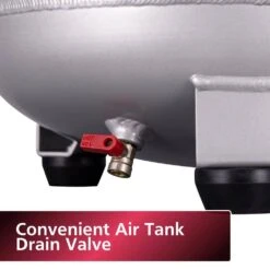 Husky 6 Gal. 150 PSI Portable Electric Oil-Free Quiet Jobsite Pancake Air Compressor With Aluminum Tank And 2-Quick Couplers 27 Husky 6 Gal. 150 PSI Portable Electric Oil-Free Quiet Jobsite Pancake Air Compressor With Aluminum Tank And 2-Quick Couplers -Husky Tools Shop husky portable air compressors 3310643 fa 1000