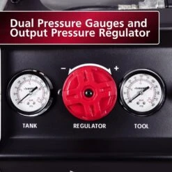 Husky 4.5 Gal. 175 PSI Portable Electric Oil-Free Quiet Twin Stack Jobsite Air Compressor W/Rubber Wheels And 2-Quick Couplers -Husky Tools Shop husky portable air compressors 3320445 1f 1000