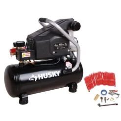 Husky 4 Gal. Portable Electric-Powered Air Compressor