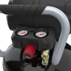 Husky 1.7 HP, 200 PSI, 30 Gal., 5.1 SCFM 90 PSI, Single-Stage, Oil Free Portable Vertical Electric Air Compressor -Husky Tools Shop husky portable air compressors c305h 4f 1000