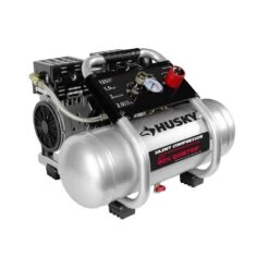 Husky 2 Gal. 125 PSI 1 HP Silent Oil Free Electric Air Compressor -Husky Tools Shop husky portable air compressors sac22hpd c3 1000